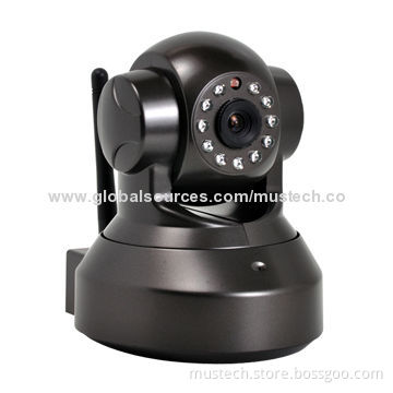 Indoor Night Vision IP Wireless Camera with 640x480P Resolution